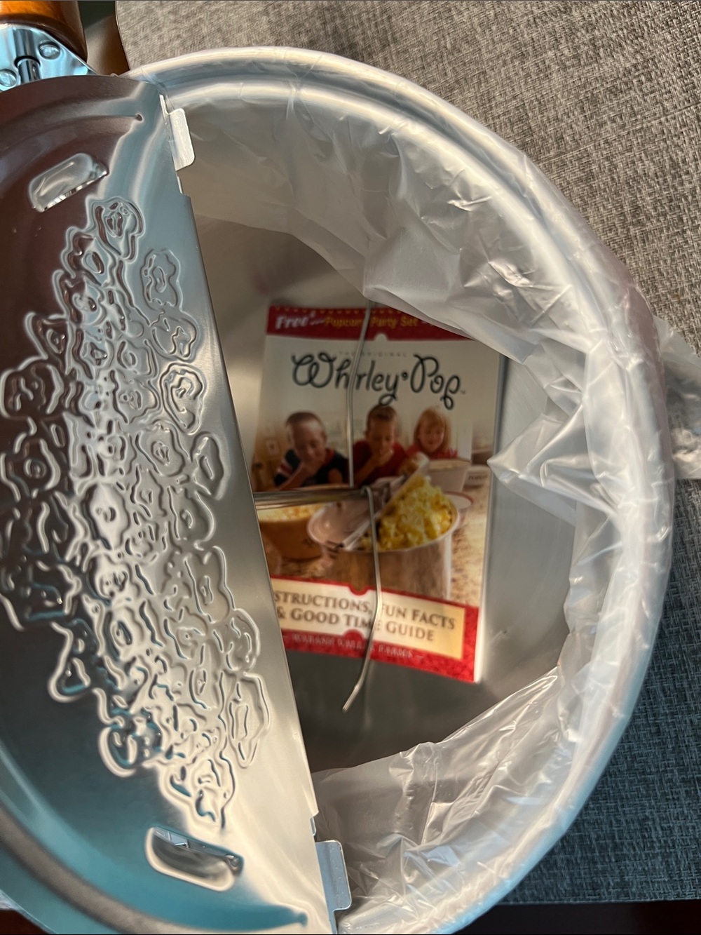 The Genuine Whirley-Pop is a 6-quart stovetop popcorn popper. New with tag. - Picture 2 of 7